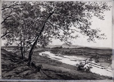 View from Straza towards Ljubljana by Ladislav Benesch